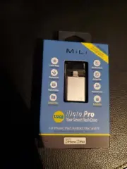 MiLi IData Pro Smart Flash Drive iOS MAC OSX Android PC 128GB Silver