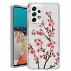 For Samsung Galaxy A23 5g A52 A53 TPU Case Cover+Glass(Cherry Blows)