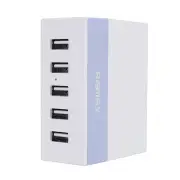 5 USB Ports Fast Charging USB Charger Adapter
