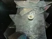 Leadlight glass offcuts for mosaic or glass crafts-Clear mix 1kg