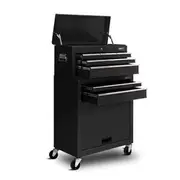 Giantz 7 Drawer Tool Box Cabinet Chest Trolley Too