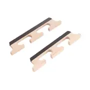 2Pcs HA02 5‑String Rosewood Banjo Bridge Wooden Accessories GBD