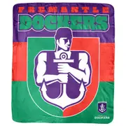 AFL - Fremantle Dockers - Coral Fleece Rug