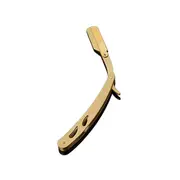 2Pcs Stainless Steel Straight Razor Folding Shaving Shaver Scraper Knife Holder