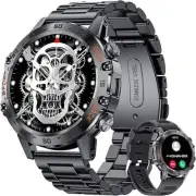 Military Smart Watch for Men(Answer/Dial Calls),100 Sports Modes, 5ATM Waterproo