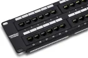 Trendnet TC-P48C5E 48-Port Up to Cat5E Rj45 2U Rackmount Patch Panel Unshielded