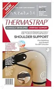 Sportsguard Left Shoulder Support Black - Extra Large