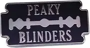 [Pinstant] Peaky Blinders Razor Blade Shelby TV Show 1.1" Enamel Pin Badge, 1.1 Inches, Enamel, enamel
