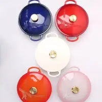 在飛比找蝦皮購物優惠-❀酷彩LE CREUSET 22cm鑄鐵琺瑯鍋 巴黎