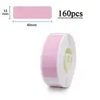 Niimbot D11 D110 D101 Thermal Label Paper White Pure Color Label Sticker Waterpr