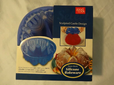 Good Cook Silicone Bakeware Sculpture Castle Design NEW