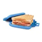 New Microwave Toastie Maker Non stick Dishwasher Microwave safe Blue