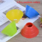 5 Pcs Cones Discs Soccer Football Training Sports Entertainment Accessori UU