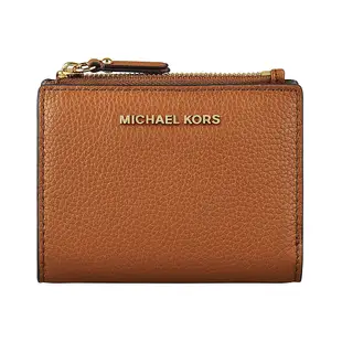 [限時]MK MICHAEL KORS JET SET荔枝紋牛皮8卡釦式短夾(多色)