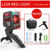 2 Lines Laser Level L52R 360 Laser Level nivel Red Laser Battery Tripod