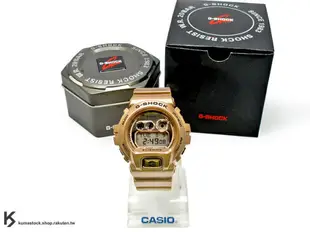 kumastock 2014 最新入荷 超大 53.9mm 錶徑 CRAZY GOLD 金色炫風來襲 CASIO G-SHOCK GD-X6900GD-9DR 玫瑰金 炫金系列 土豪金 !