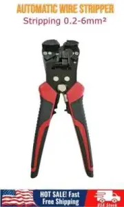 Wire Cutter Cable Stripper Pliers Electrical Cable Crimper Terminal Tool US