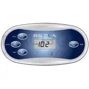 Balboa Water Group 55413 7 ft. Cable VL406T 4-Button LCD No Overlay Spaside C...