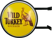 Wild Turkey Bourbon Bar Lighting Wall Sign Light LED