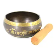 1 Only Tibetan Meditation Bowl for Healing and Mindfulness Om Mani Padme Hum Singing Bowl