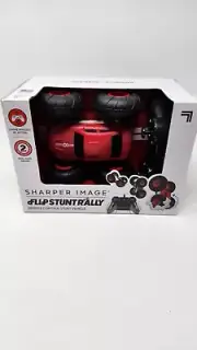 Sharper Image Remote Control RC Cars Flip Stunt Rally Car Toy for Kids, 49 MHz