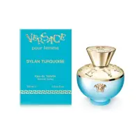 在飛比找momo購物網優惠-【VERSACE 凡賽斯】狄倫淡藍女性淡香水 100ml(公