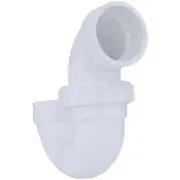 Charlotte Pipe 1-1/2 In. White PVC P-Trap with Union PVC 00708P 0800HA Charlotte