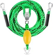 Boat Tow Rope, Boat Control Tow Rope Tubing Harness, High Strength Water Sport Towable Connector Pulling Towing Tube for Enthusiasts Beginners Professionals
