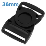 38mm 120 Degree Swivel Flexible Quick Release Buckle Center Clip Strap Cord Bag