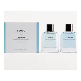 Man Perfume  ZARA SEOUL + LISBOA 香水禮盒 男性淡香水 100ml*2 Zara男香