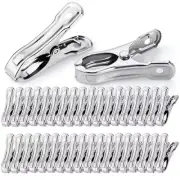 36 Pcs Garden Clips Stainless Steel Greenhouse Clamps for Netting Strong Grip