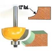 1 pc 1/4 SH Convex Cove with 1/2" Radius 3/4" High Router Bit S