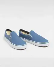 Vans Classic VN000EYENVY Sneakers Men's US 7.5 Blue Slip-On Skate Shoes ZPO512