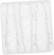 Ipetboom Nail Mold Nail Art Mold Silicone Nail Stencil Transparent Silica Gel