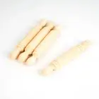 Fondant Wooden Creative Small Rolling Pin Bakeware Dough Tools Fondant Roller