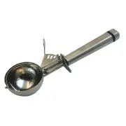 Portion Scoop with Stainless Steel Long Handle, #10 Trigger Release Disher Sc...