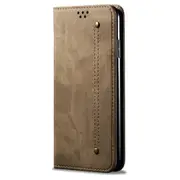 Denim PU Leather Case For Xiaomi Poco X2 Magnetic Flip Card Solts Stand Wallet CoverFor Xiaomi Poco X2 Etui