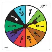 Fraction Spinner Maths Teacher Resource Board Games Learning Educational Kids
