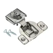 10 Pack Blum 105 Deg 5/8" Overlay Screw on Self Close Cabinet Hinge 38N355C.10