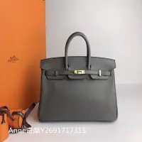 在飛比找Yahoo!奇摩拍賣優惠-二手正品 Hermes 愛馬仕 Birkin 25 鉑金包2