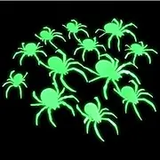 Halloween Spiders | Glow in Dark Stickers Halloween Decoration,Realistic PVC Scary Spider Sticker 12X Waterproof for Home Decor