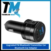 Handsfree Bluetooth 4.2 FM Transmitter Wireless Car Charger USB Kit Radio Player