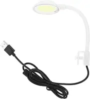 CIYODO Fish Tank USB Light Underwater Light Fish Tank Aquarium Lamp Aquarium Accessories White Abs