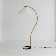 Pleated Floor Lamp - White by Nuage Interiors | the memo