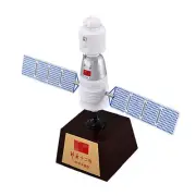 1/80 Shenzhou 12 Spacecraft Model Alloy Satellite Long March Rocket Ornaments