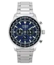 Citizen Eco-Drive Chronograph Telemeter 12/24 Date CA4505-21X 100M Mens Watch
