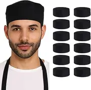 [uniformer] Chef Caps & Chef Hats Adjustable Kitchen Cooking Caps with Breathable Mesh Top