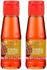 Lee Kum Kee Peppercorn Chilli Oil, 115 ml (Pack of 2)