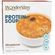 Protein Soup, Minestrone Soup, 90 Calories, 12g Protein, Low Sugar (7ct