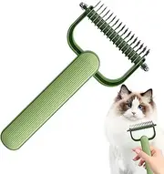 Moreeulsi Dematting Tool for Dogs - Hair Removal Brush - Dematting Comb Grooming Detangling Tools for Doodle Long Haired Pets Dogs Cats
